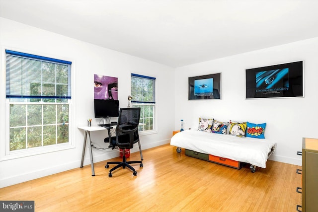 9 Hedgecroft Dr, Pennington, NJ 08534 - bedroom featuring baseboards and wood finished floors