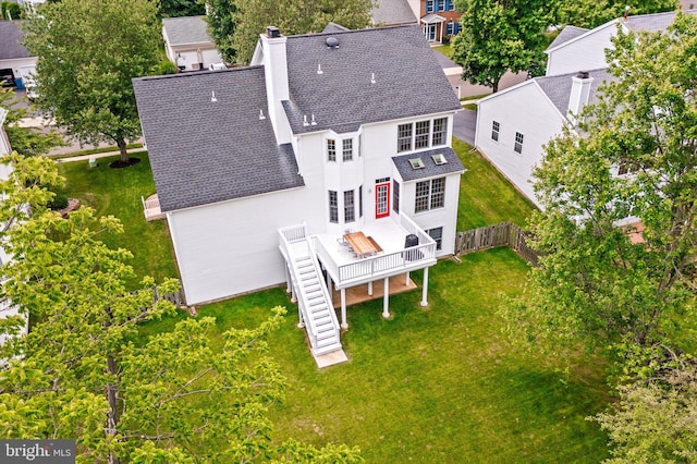 9 Hedgecroft Dr, Pennington, NJ 08534 - aerial perspective of suburban area