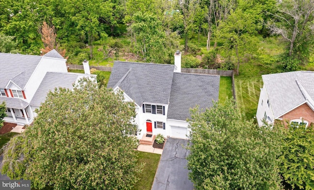 9 Hedgecroft Dr, Pennington, NJ 08534 - aerial view of property and surrounding area