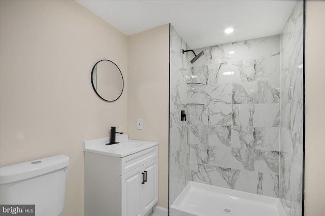 470 E Taunton Ave, West Berlin, NJ 08091 - bathroom with vanity and a marble finish shower