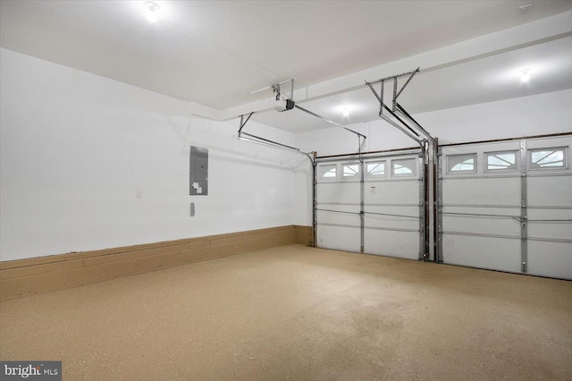 470 E Taunton Ave, West Berlin, NJ 08091 - garage with a garage door opener and electric panel