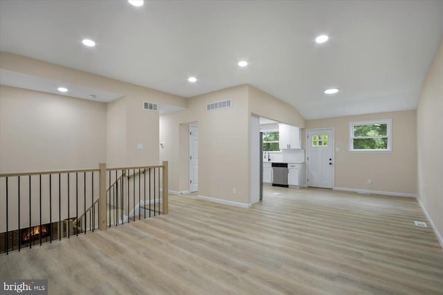 470 E Taunton Ave, West Berlin, NJ 08091 - spare room with light wood-style floors and recessed lighting
