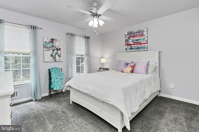 11166 Deuaughn Ct, Fairfax Station, VA 22039 - bedroom with baseboards and ceiling fan