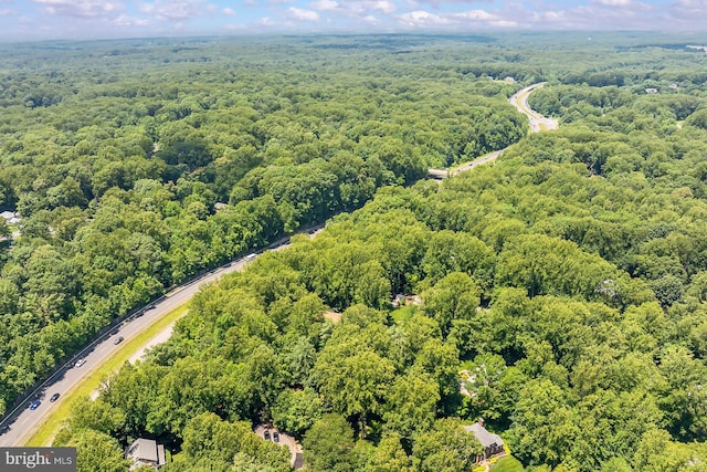 11166 Deuaughn Ct, Fairfax Station, VA 22039 - aerial view of a heavily wooded area