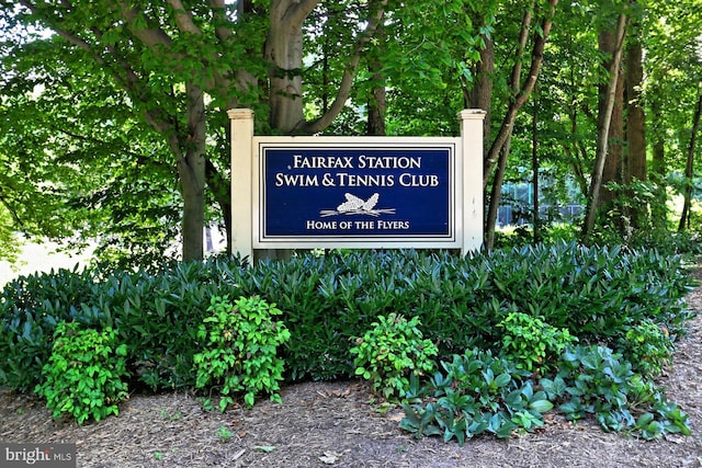 11166 Deuaughn Ct, Fairfax Station, VA 22039 - view of community / neighborhood sign