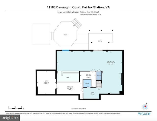 11166 Deuaughn Ct, Fairfax Station, VA 22039 - view of room layout
