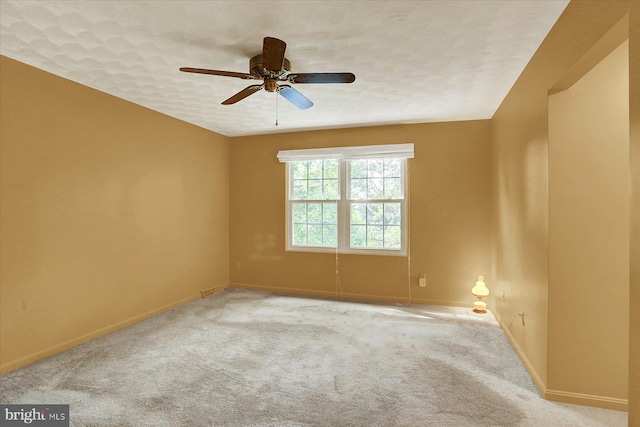 22 Piston Ct, Stewartstown, PA 17363 - carpeted empty room with ceiling fan and a textured ceiling