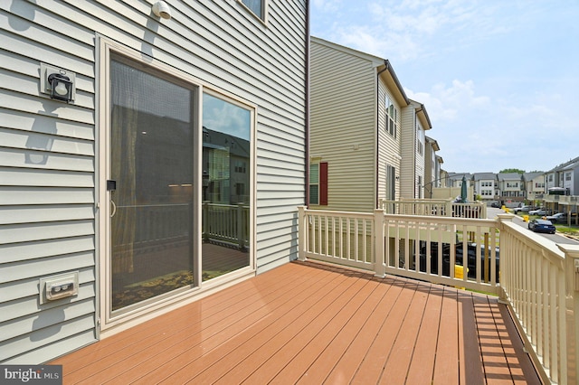 3745 Cedar Mountain Way, Hanover, MD 21076 - deck featuring a residential view