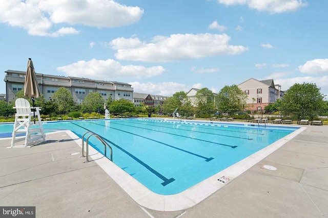 3745 Cedar Mountain Way, Hanover, MD 21076 - community pool with a patio