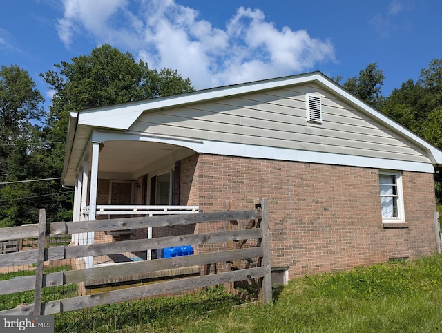 44 Chestnut St, Adamstown, PA 19501 - view of property exterior featuring brick siding