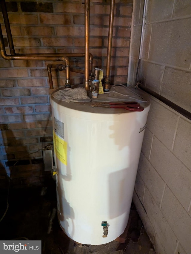 44 Chestnut St, Adamstown, PA 19501 - utility room with water heater