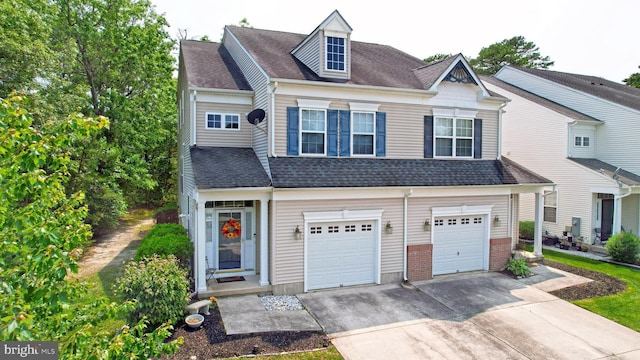 47 Buck Rd, Mays Landing, NJ 08330 - view of front of property featuring driveway, an attached garage, and roof with shingles