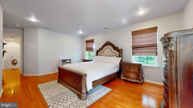 47 Buck Rd, Mays Landing, NJ 08330 - bedroom with wood finished floors and recessed lighting