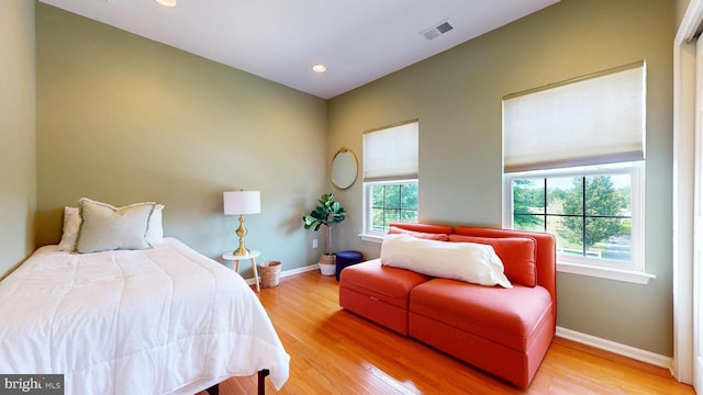 47 Buck Rd, Mays Landing, NJ 08330 - bedroom with wood finished floors and recessed lighting