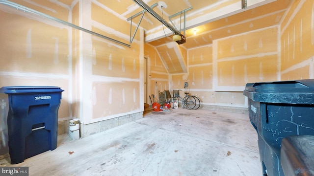 47 Buck Rd, Mays Landing, NJ 08330 - garage featuring a garage door opener