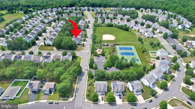 47 Buck Rd, Mays Landing, NJ 08330 - aerial overview of property's location with nearby suburban area