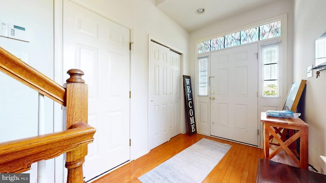 47 Buck Rd, Mays Landing, NJ 08330 - foyer featuring light wood-style floors