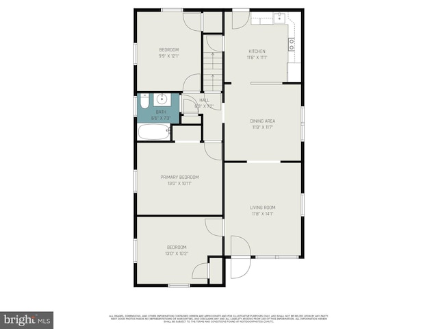 5200 Daybreak Ct, Baltimore, MD 21206 - view of property floor plan
