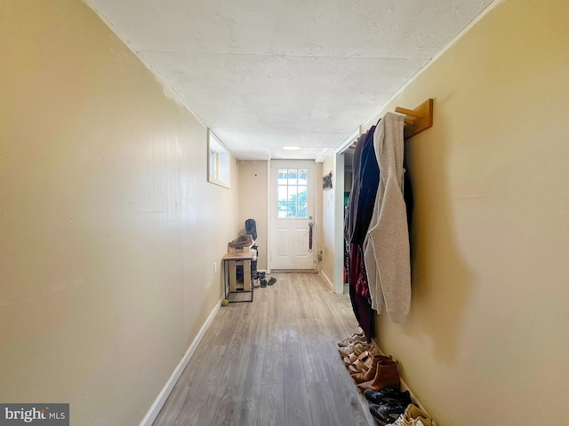 268 N Main St, Red Lion, PA 17356 - entryway featuring wood finished floors and baseboards