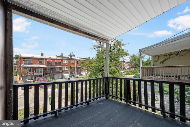 16 N Morley St, Baltimore, MD 21229 - balcony with a residential view