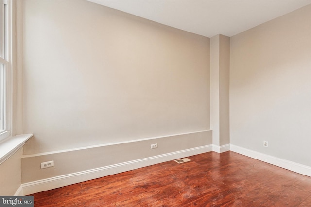 252 N 3rd St, North Wales, PA 19454 - unfurnished room featuring wood finished floors and baseboards