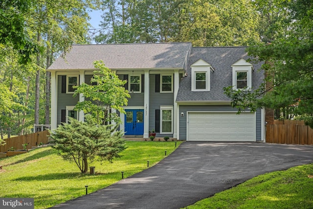 14731 Conway Dr, Manassas, VA 20112 - view of front facade featuring asphalt driveway, an attached garage, and a shingled roof