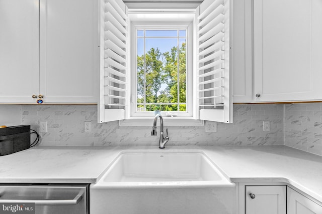 806 Dunfer Hill Rd, Severna Park, MD 21146 - kitchen with stainless steel dishwasher, healthy amount of natural light, and decorative backsplash