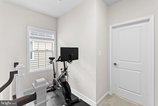 23230 Milltown Knoll Sq Unit 106, Ashburn, VA 20148 - workout room featuring baseboards