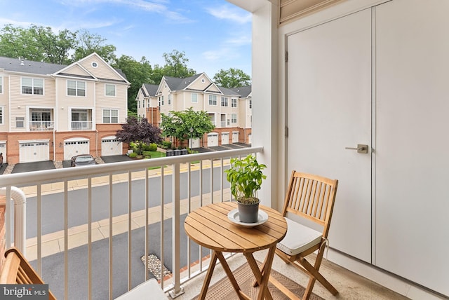 23230 Milltown Knoll Sq Unit 106, Ashburn, VA 20148 - balcony with a residential view