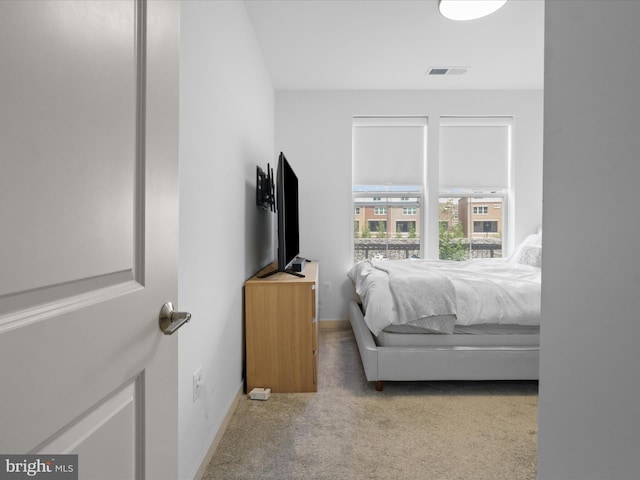 10755 Fairgrounds Dr Unit 223, Fairfax, VA 22030 - bedroom with light carpet and baseboards