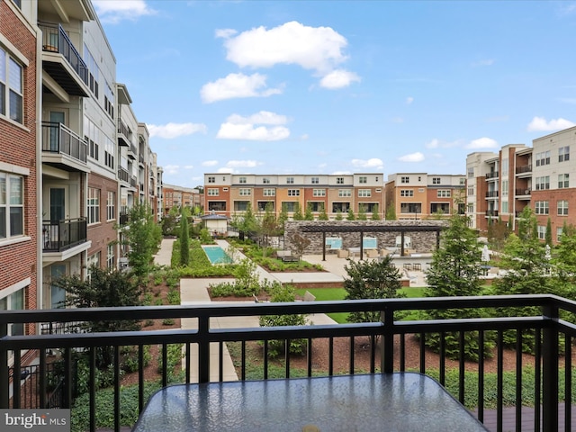 10755 Fairgrounds Dr Unit 223, Fairfax, VA 22030 - view of balcony