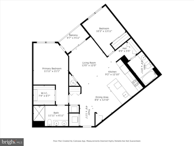 10755 Fairgrounds Dr Unit 223, Fairfax, VA 22030 - view of home floor plan
