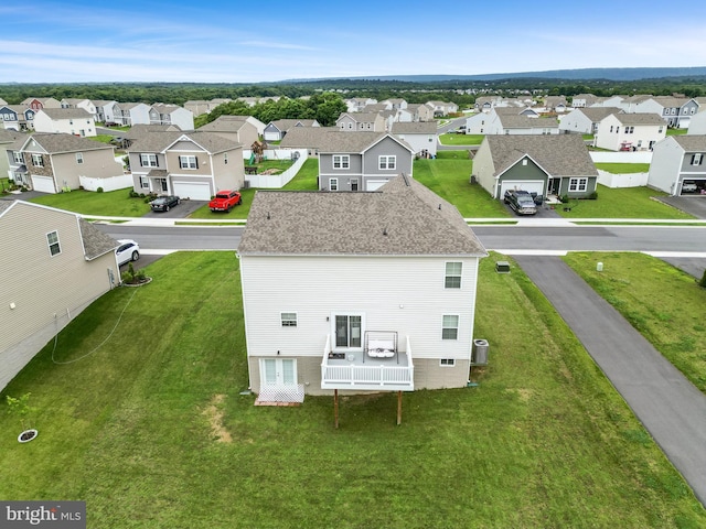 379 Eurasian Dr, Bunker Hill, WV 25413 - aerial perspective of suburban area