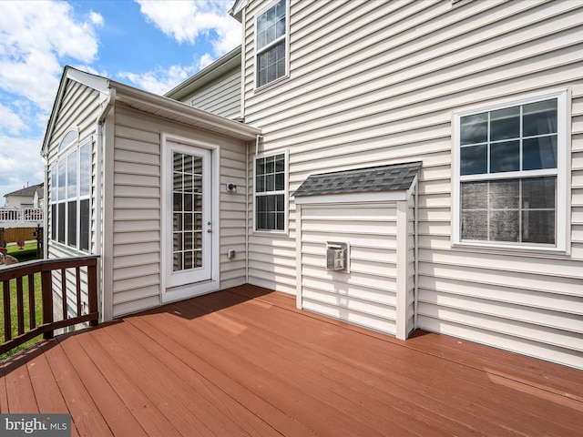 114 Renee Ln, Winchester, VA 22602 - view of deck