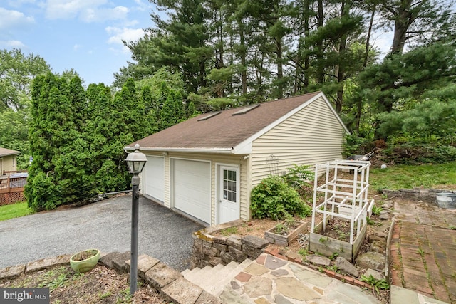 30 Bunker Ln, Etters, PA 17319 - detached garage with a garden