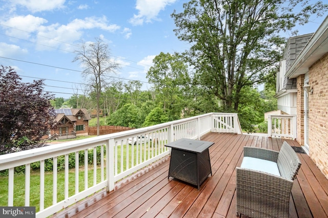 30 Bunker Ln, Etters, PA 17319 - wooden terrace with a yard