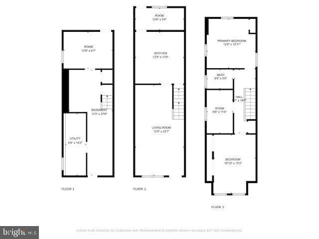 1245 Chase St, Camden, NJ 08104 - view of property floor plan