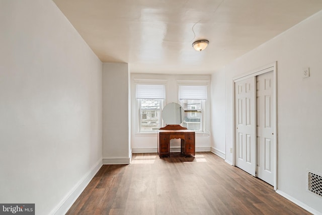 1245 Chase St, Camden, NJ 08104 - interior space with wood finished floors and a closet