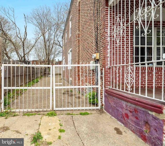 1245 Chase St, Camden, NJ 08104 - view of side of property with brick siding