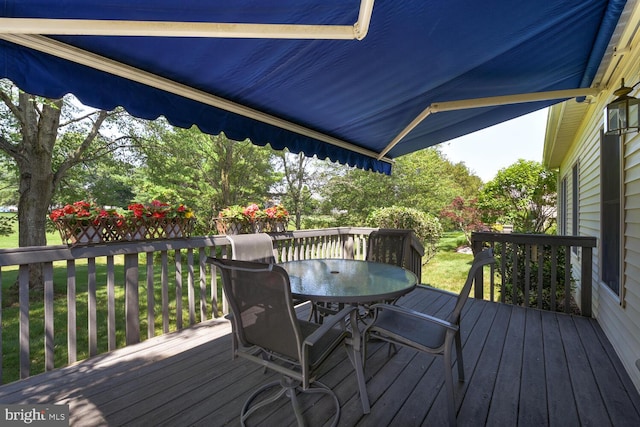 57 Harwood Rd, Monroe Township, NJ 08831 - wooden terrace with outdoor dining space