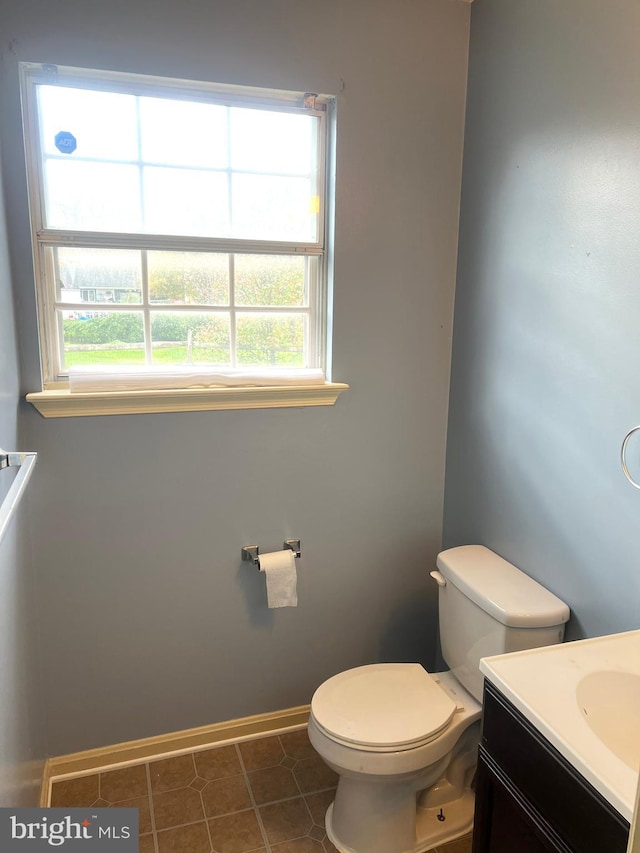 2177 Fawn Ct, Waldorf, MD 20602 - bathroom with vanity and plenty of natural light
