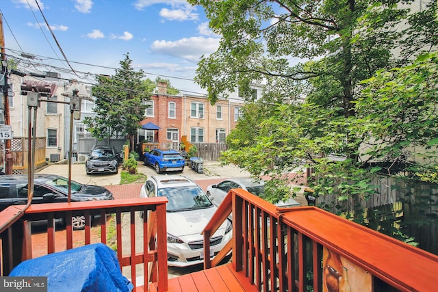 2117 N St NW Unit 2, Washington, DC 20037 - view of wooden deck