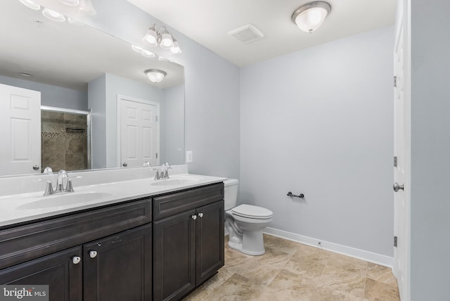 9 Fila Way, Sparks Glencoe, MD 21152 - bathroom featuring double vanity and tiled shower