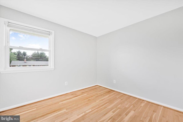 12329 La Plata St, Silver Spring, MD 20904 - spare room featuring baseboards and wood finished floors