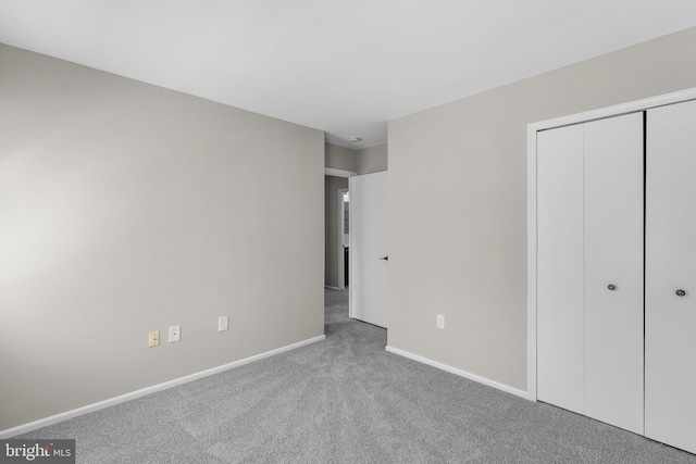 203 Watts Branch Pkwy, Rockville, MD 20850 - unfurnished bedroom featuring carpet floors and a closet