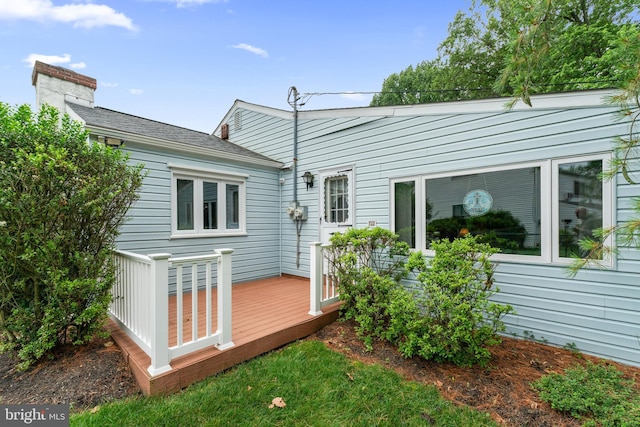 18 Linda Ln, Hatboro, PA 19040 - back of house featuring a deck