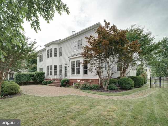 8429 Link Hills Loop, Gainesville, VA 20155 - rear view of property