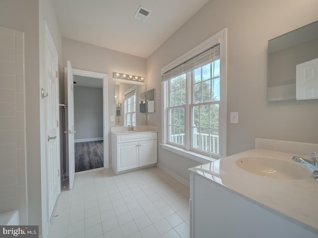 8429 Link Hills Loop, Gainesville, VA 20155 - full bathroom featuring vanity and tile patterned flooring