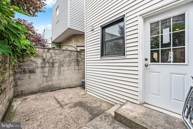 206 Fernon St, Philadelphia, PA 19148 - view of exterior entry with a patio area