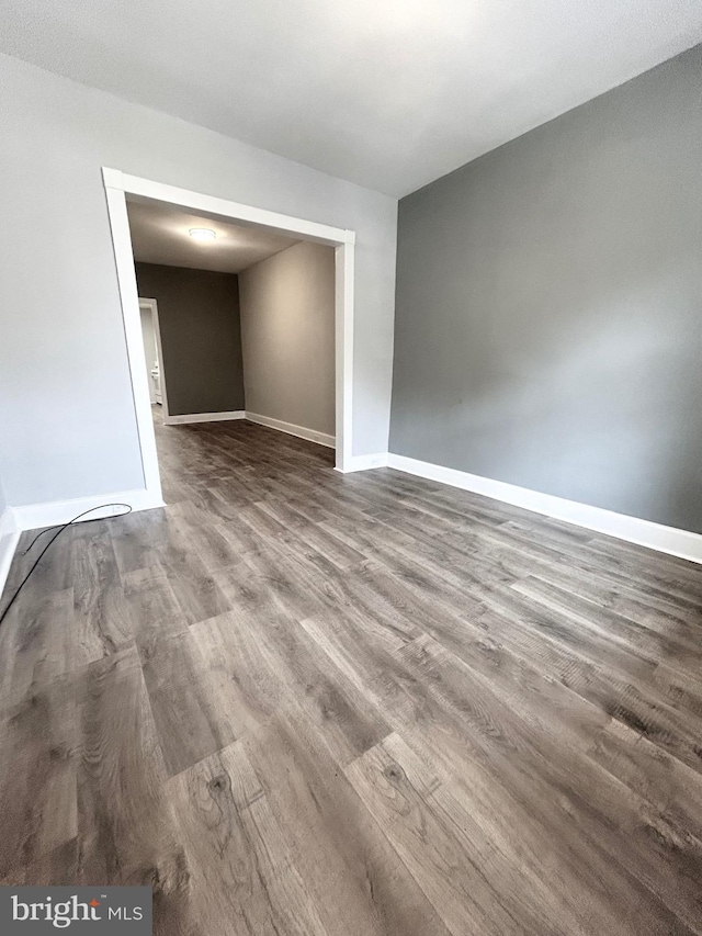 533 Franklin St, West Reading, PA 19611 - empty room with wood finished floors
